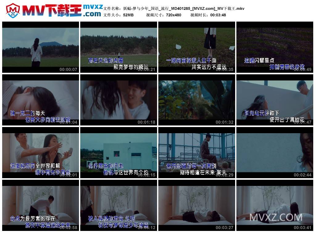 妖蝠-梦与少年_国语_流行_MD401285